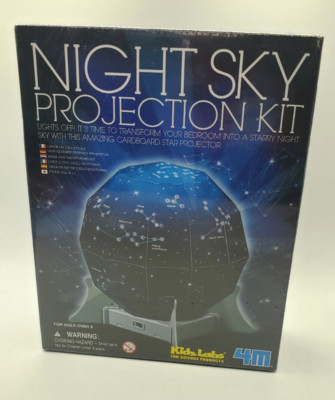 4M Kidz Labs Create a Night Sky Projection Kit - BRAND NEW AND SEALED 