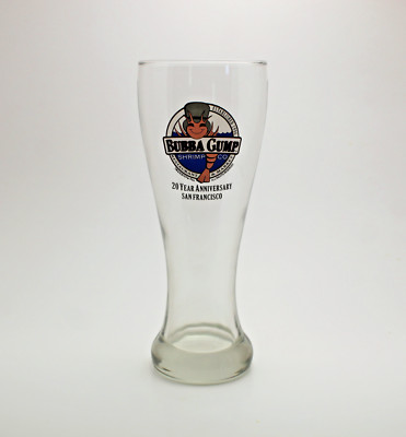 Bubba Gump Large 8" Bar Glass - San Francisco | eBay