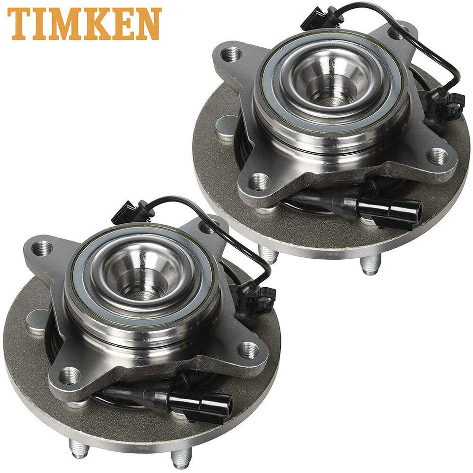 2 cojinetes de cubo de rueda delantera TIMKEN para 03-06 Ford Expedition Lincoln Navigator 2x2 Foto 4 de 4