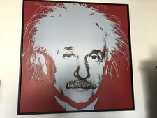 Steve Kaufman Limited Edition of Albert Einstein