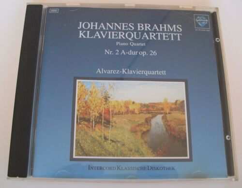 Ka ) Klavierquartett Núm 2 Op. 26 Brahms Alvarez1992 Intercord CD Clásico - Imagen 1 de 1