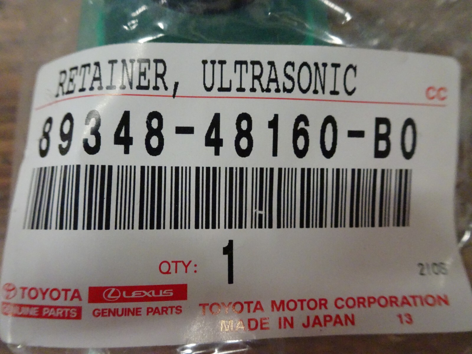 2) Genuine Toyota Sensor Retainer 89348-48160-B0 | eBay 