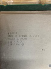 Lot of 5 intel Xeon SR0KK