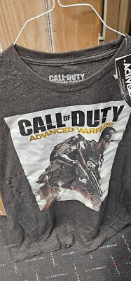VTG Y2K Call of Duty Advanced Warfare T Shirt 2xl Activision Video Game NWTs