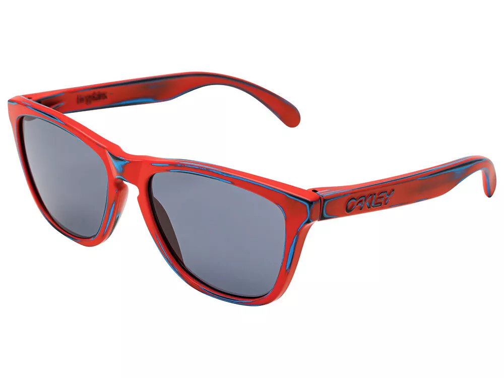 OAKLEY Frogskins Matte Red×Grey