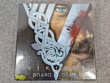 Vikings TV Series Board Game - Catalyst - Cardboard Unpunched, Open Box