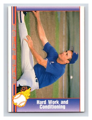 1991 Pacific Nolan Ryan #79 Hard Work and Conditioning