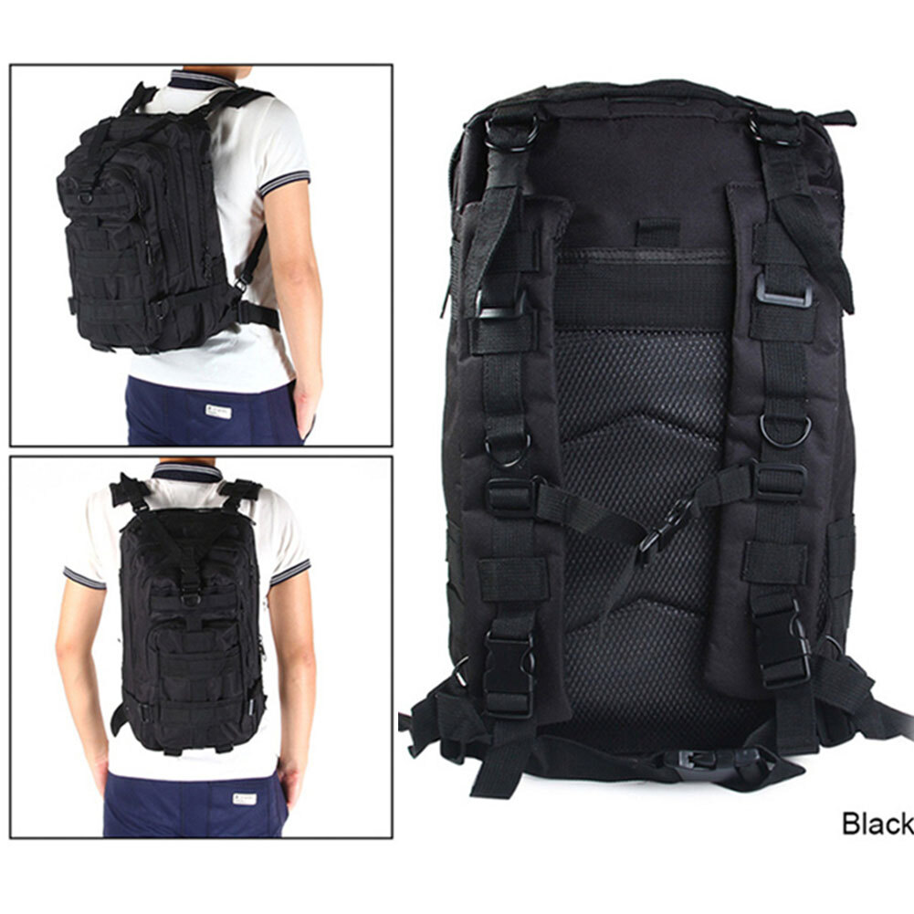 Military Tactical Army Backpack Rucksack Camping Hiking Trekking