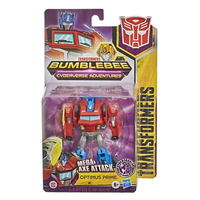 Transformers Cyberverse Adventures Optimus Prime Warrior Action Figure New