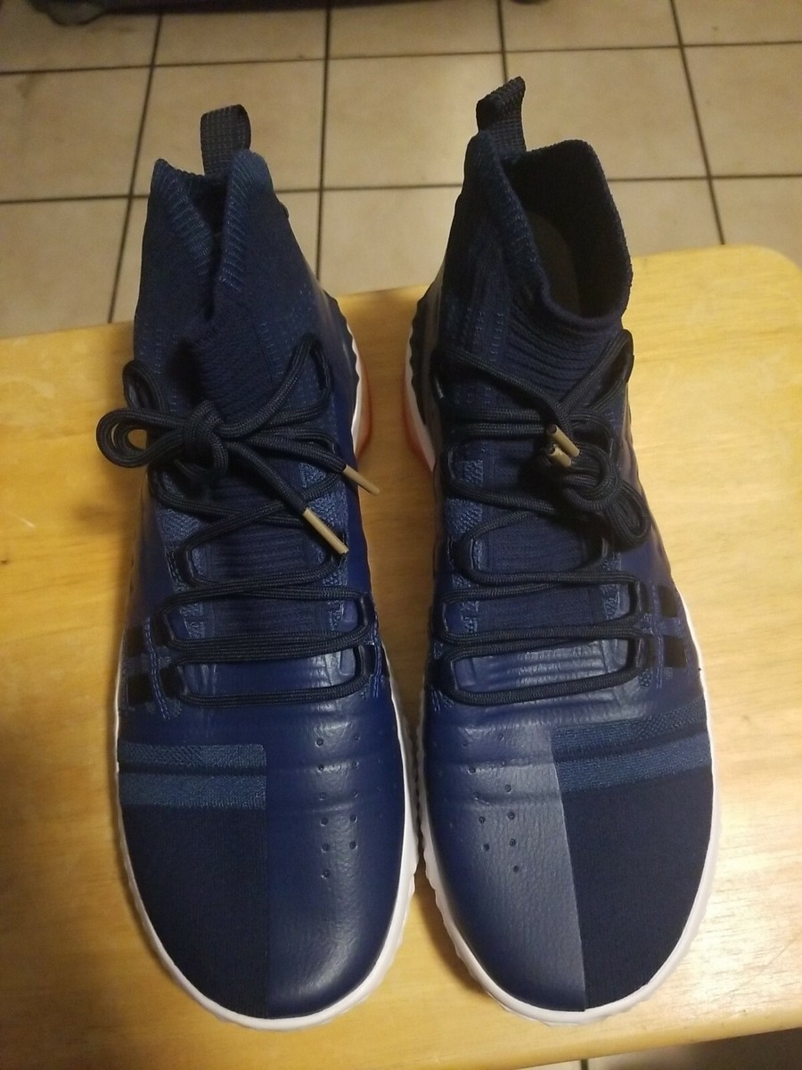 Under Armour Project Rock 1 Blue Training Shoes 3020788 401 Mens 12 UNDER ARMOUR UA PROJECT ROCK 1 TRAINING SHOES NAVY BLUE  main image 3