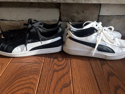 puma breaker leather sneakers