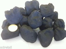 NEW Small Round Gas Fire  Coals (20) REALY MUST GO