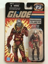 G. I. Joe 2007 SDCC Silver Head PIMP DADDY DESTRO Sealed On Card