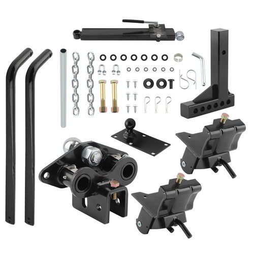 Round Bar Weight Distribution Hitch with Sway Control 2 5/16 in Ball up to 10k
