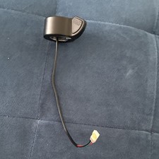 Black Wired Thumb Throttle for Electric Scooter with 4-Pin Connector