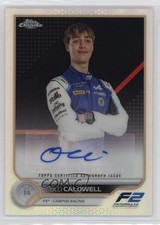 2022 Topps Chrome Formula 1 Auto Olli Caldwell #CAC-OC Auto 03j5
