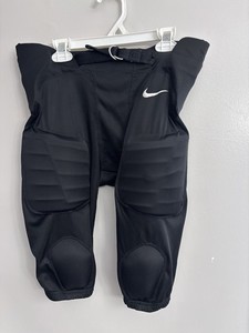 Nike Boy's Large Recruit 3.0 Football Pants w/Pads 908749-010 Black Youth Medium