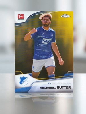 Georginio Rutter - TSG Hoffenheim- Topps Chrome Bundesliga 2022/23 - /50 - #47