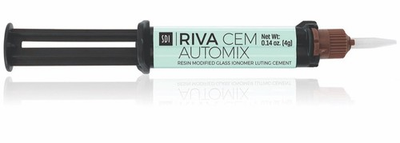 #ad SDI RIVA CEM AUTOMIX Resin Modified Glass Ionomer Dental Luting Cement 4gm Syr $47.89
