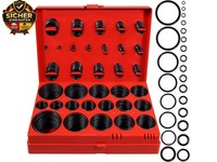 419 StüCk 32 GrößEn O Ring Sortiment NBR Gummi Dichtung Set