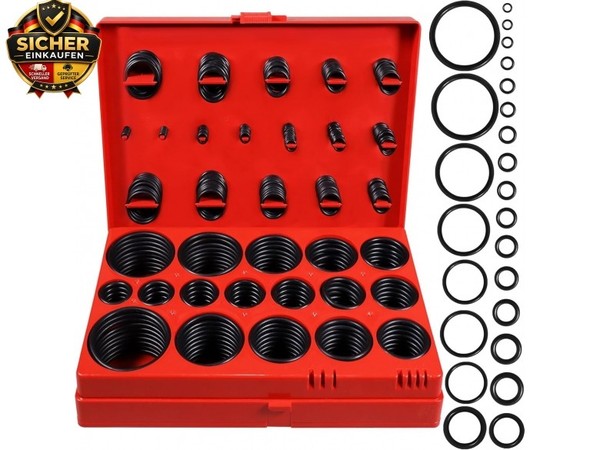 419 StüCk 32 GrößEn O Ring Sortiment NBR Gummi Dichtung Set-image