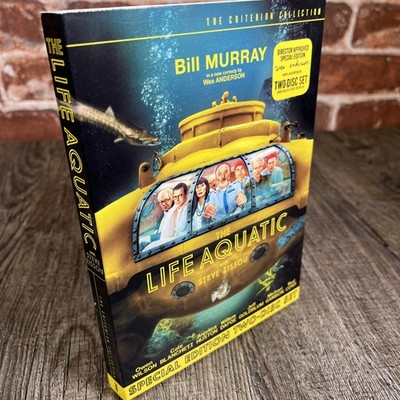 The Life Aquatic (2-Disc DVD, 2004, Widescreen, Criterion) Very Good w/ Slip !