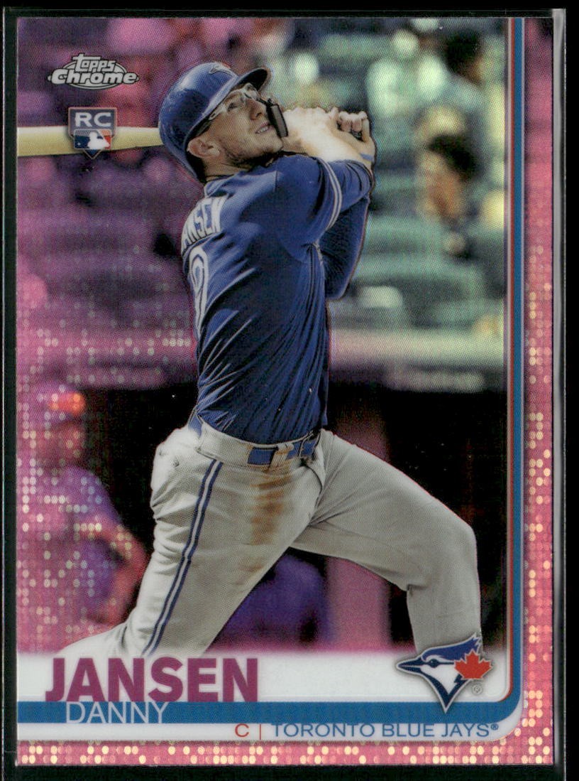 2019 Topps Chrome #35 Danny Jansen Pink Refractor