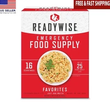 Emergency Food Supply Safely Sealed 16 Servings Delicious Quick Consumption