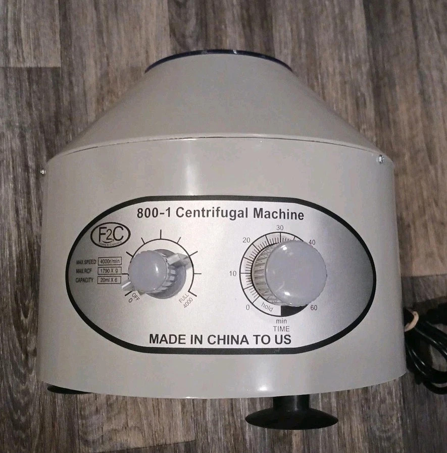 800-1 Electric Centrifuge Machine Lab Laboratory Medical 4000RPM No Tubes