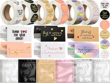 3420 Pcs Thank You Small Business Packaging Supplies Set Thank You Label Sticker