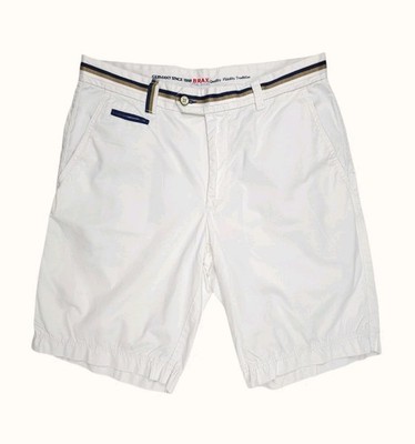 Chino BRAX Shorts Bruce W34 Bermuda Regular Fit Baumwolle Chinoshorts Weiß