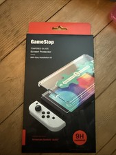 GameStop Tempered Glass Screen Protector for Nintendo Switch Oled NEW