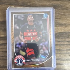 Bowman Chrome 2025 Bilal Coulibaly Washington Wizards BCV-98 NBA Card