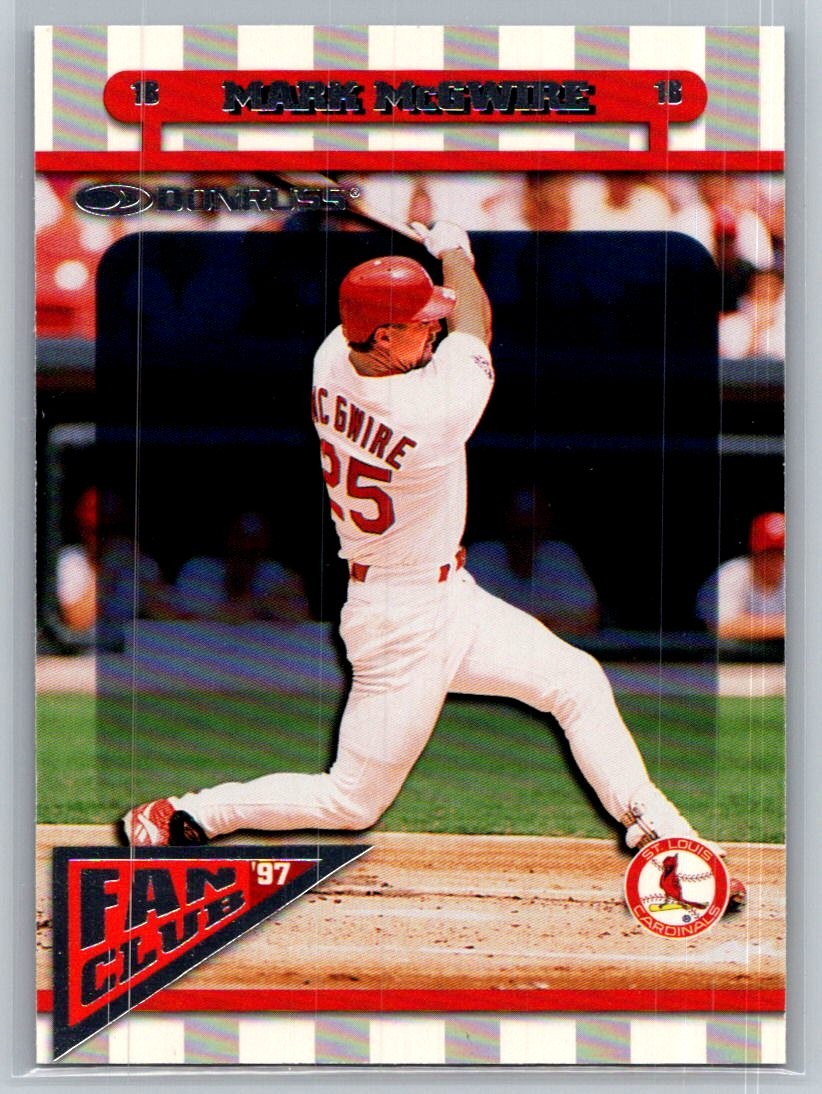 💎1998 Donruss Baseball #164 Mark McGwire - St. Louis Cardinals💎