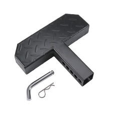 DICMIC Hitch Step Anti Slip and Rust Towing Bumper Guard for Most Car SUV Tru...