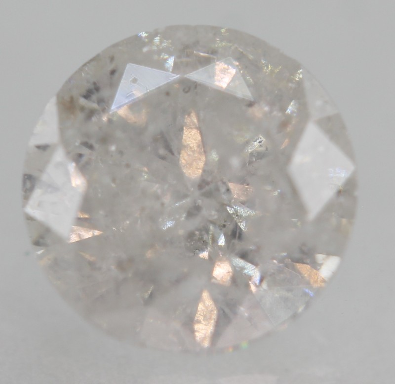 Certified 1.03 Carat F Color Round Brilliant Natural EARTH MINED Diamond 6.19mm