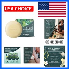 Shaving Soap Puck, Organic Moisturizing Shave Soap Bar, Rich Lasting Lather, ...