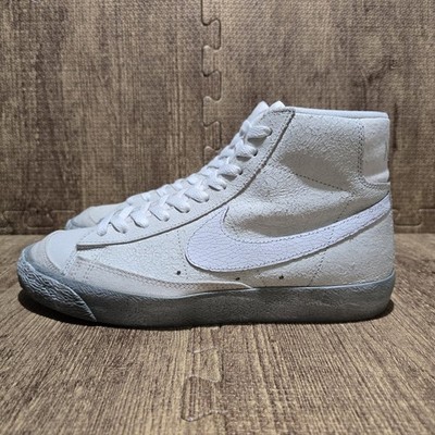 Mens Nike BLAZER  MID '77 EMB 'SUMMIT WHITE PHANTOM US DV0797-100 Size 9