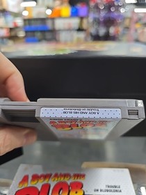 Un ragazzo e il suo blob nes gioco con manuale