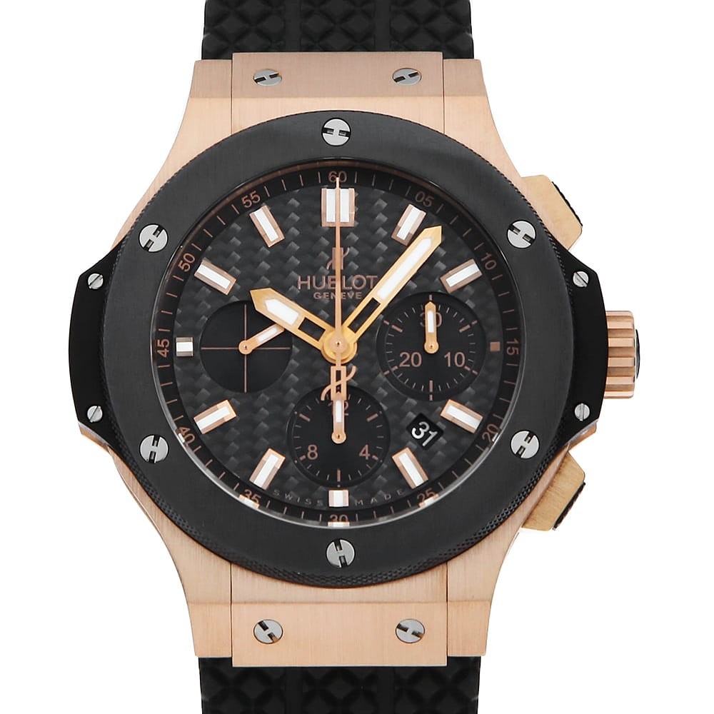 301.PM.1780.RX HUBLOT big hand second ceramic gold bang mens - vintagewatches.pk