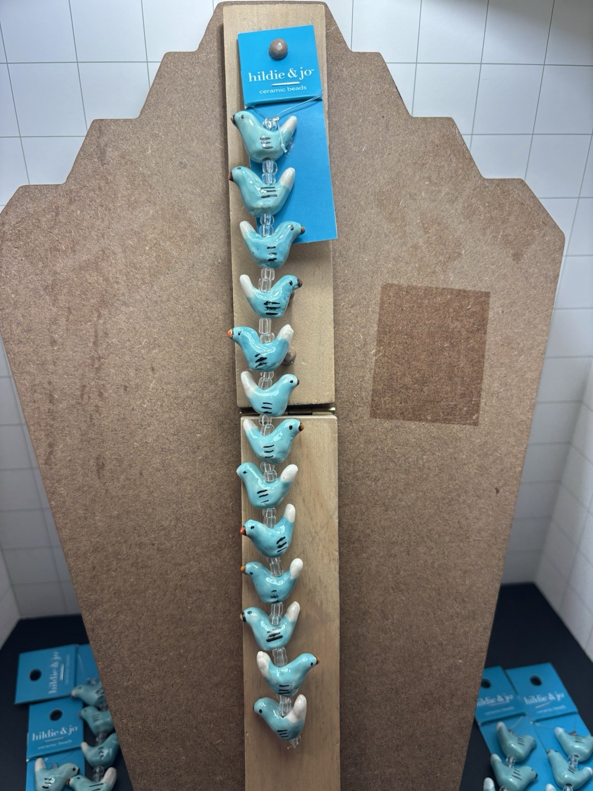 HILDIE & JO CERAMIC BIRD BEADS FOR CRAFTING  NEW WITH TAGS