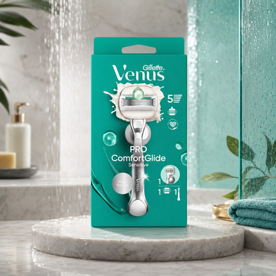 Gillette Venus Pro ComfortGlide Sensitive Nassrasierer