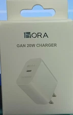 1HORA Gan 20W Charger Type-C Port-White