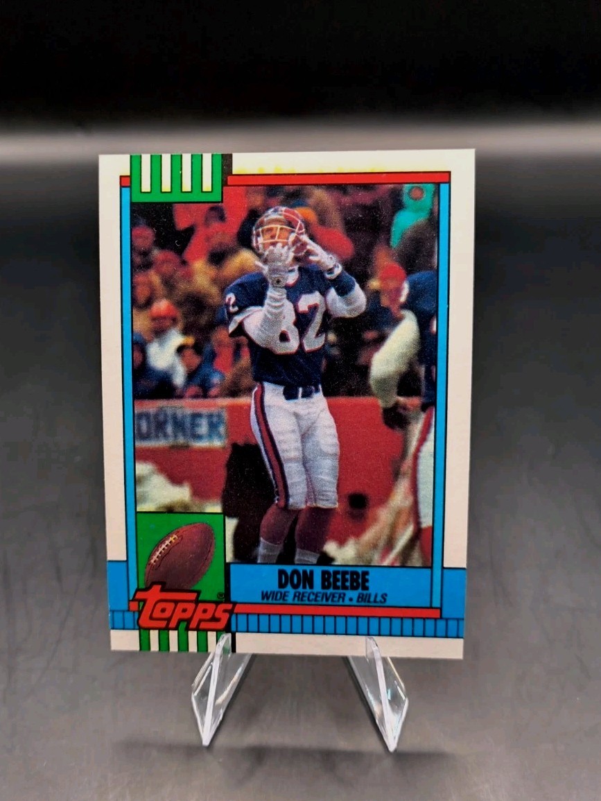 1990 Topps Football - Don Beebe #200 - Buffalo Bills 🔥