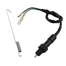 Universal 2-Wire Rear Brake Light Switch with Spring for Most Cars, Motorcycles,