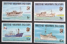 SOLOMON ISLANDS 1975 - UHM - "SHIPS AND NAVIGATORS" COMPLETE SET