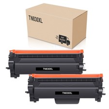 2 Pack TN830XL Toner High Yield for Brother TN-830XL HL-L2480DW DCP-L2640DW