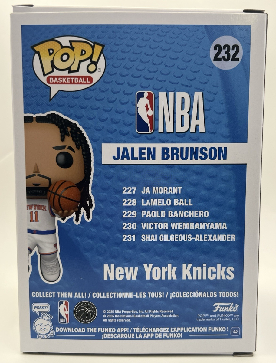 Funko POP! NBA ジェイレン・ブランソン　青 Funko Pop! Jalen Brunson #232 Exclusive Association Jersey +