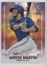 2021 Bowman Chrome Dawn of Glory Atomic Refractor /150 Austin Martin #DOG-13 s3g