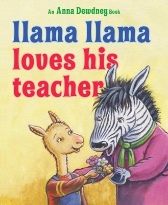 Llama Loves His Teacher Cream 